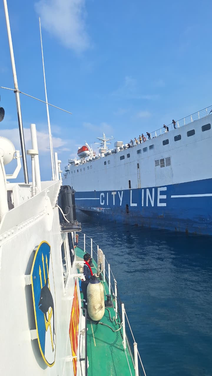 Alami Gangguan Mesin di Selat Sunda, KPLP Evakuasi 28 Penumpang KMP Mutiara Persada III